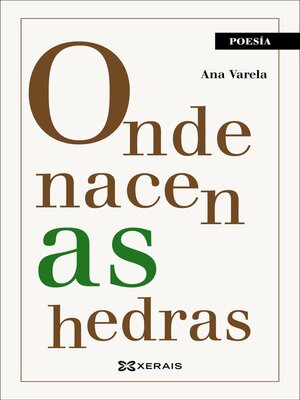 cover image of Onde nacen as hedras